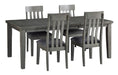 Hallanden Gray Dining Set - Gate Furniture