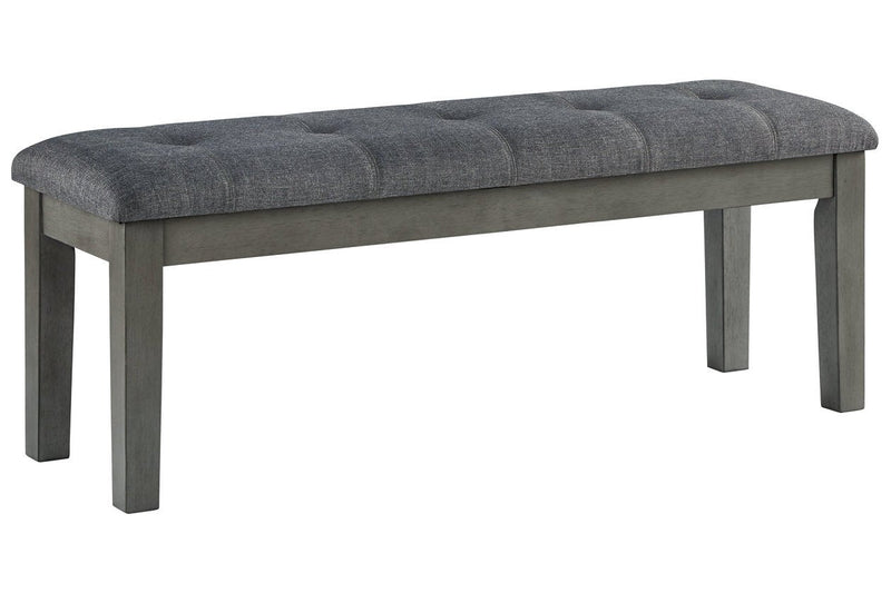 Hallanden Two - tone Gray 50" Dining Bench - Gate FurnitureAccent Bench