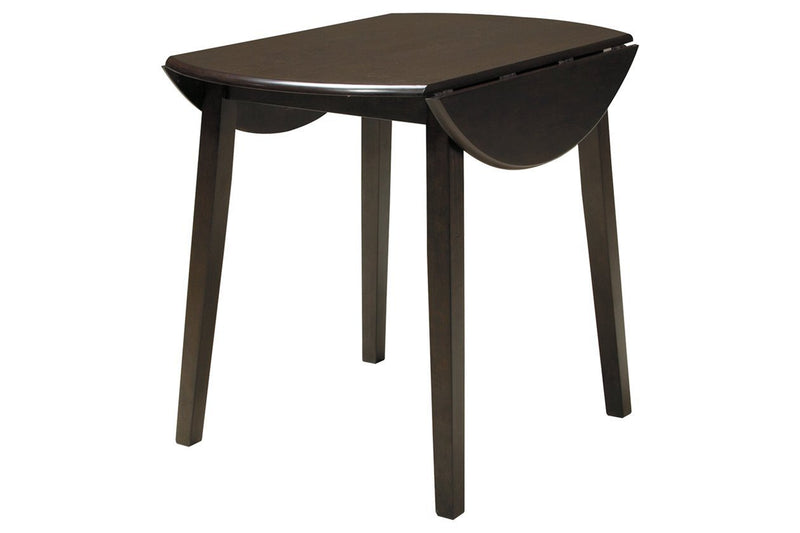 Hammis Dark Brown Dining Drop Leaf Table - Gate FurnitureDining Table