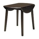 Hammis Dark Brown Dining Drop Leaf Table - Gate FurnitureDining Table