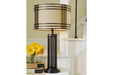 Hanswell Dark Brown Table Lamp - L208294 - Gate Furniture