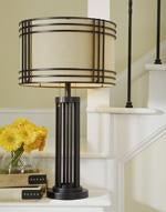 Hanswell Dark Brown Table Lamp - Gate FurnitureTable Lamp