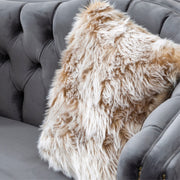 Happy 85 in. Sofa in Dark Gray - Gate FurnitureSofa