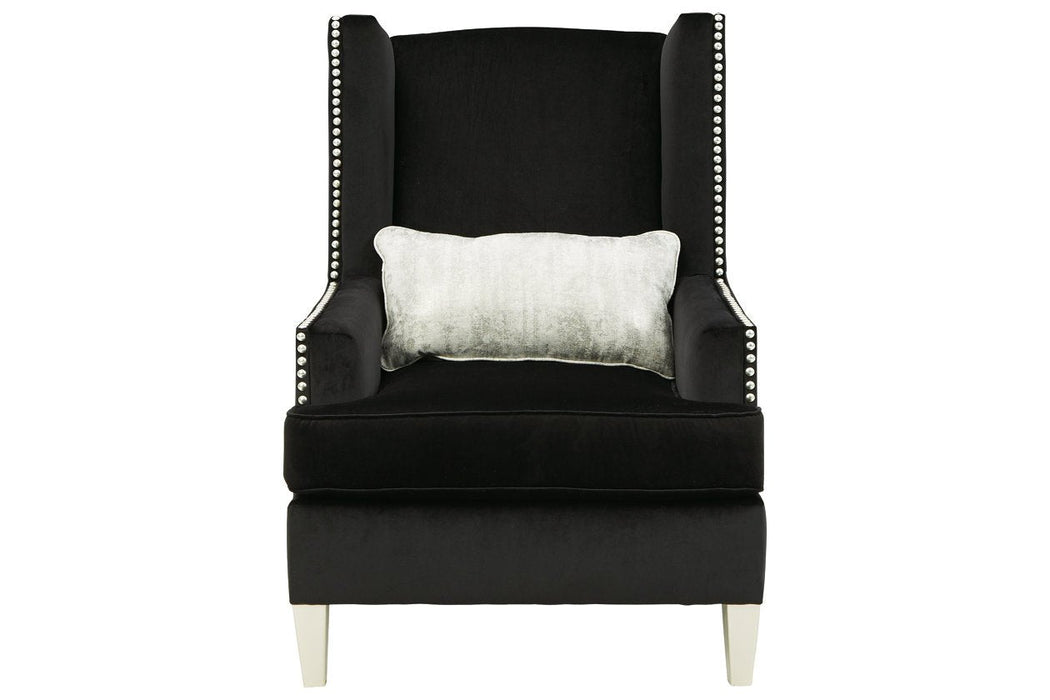 Harriotte Black Accent Chair - 2620521 - Gate Furniture