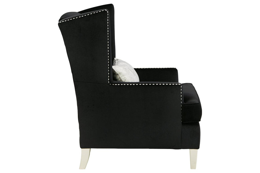 Harriotte Black Accent Chair - 2620521 - Gate Furniture