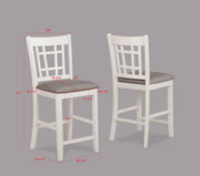 Hartwell Chalk Gray Counter Height Dining Set - Gate FurnitureCounter Height Set
