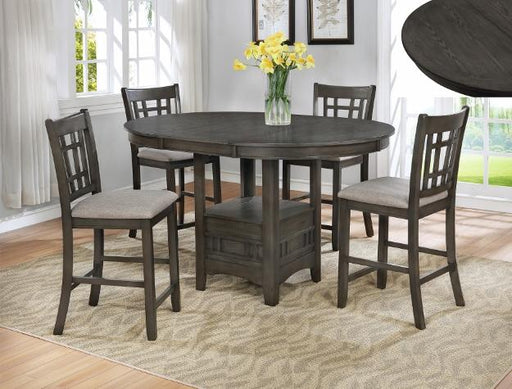 Hartwell Gray Counter Height Set - Gate Furniture