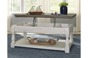 Havalance Gray/White Lift - Top Coffee Table - Gate FurnitureCoffee Table