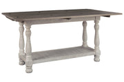 Havalance Gray/White Sofa/Console Table - Gate FurnitureSofa Table