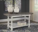 Havalance Gray/White Sofa/Console Table - Gate FurnitureSofa Table