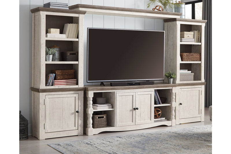 Havalance Two - tone 4 - Piece Entertainment Center - Gate FurnitureEntertainment Center