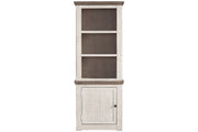 Havalance Two - tone Left Pier Cabinet - Gate FurniturePier Cabinet