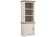 Havalance Two-tone Left Pier Cabinet - W814-33 - Gate Furniture