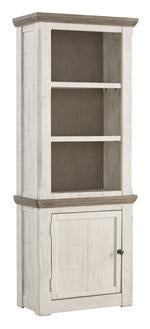 Havalance Two-tone Left Pier Cabinet - W814-33 - Gate Furniture
