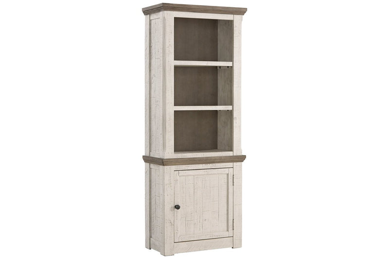 Havalance Two - tone Right Pier Cabinet - Gate FurniturePier Cabinet