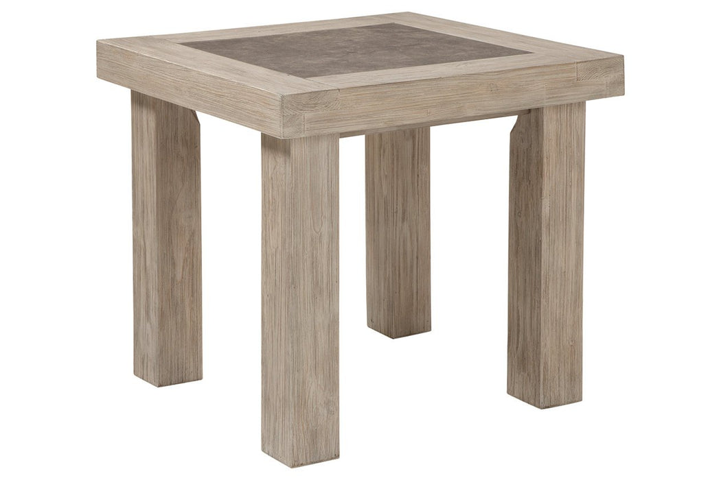 Hennington Light Brown End Table - T946-3 - Gate Furniture
