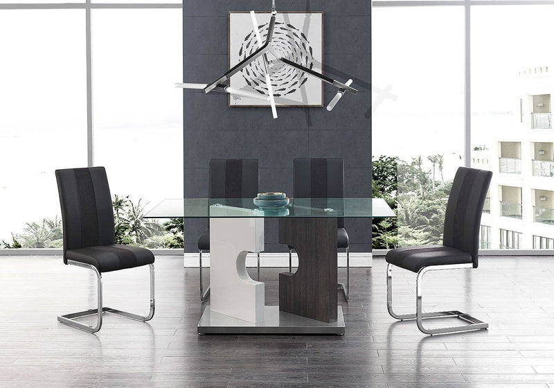 Hialeah Grey Dining Room Set - Gate FurnitureDining Room Set