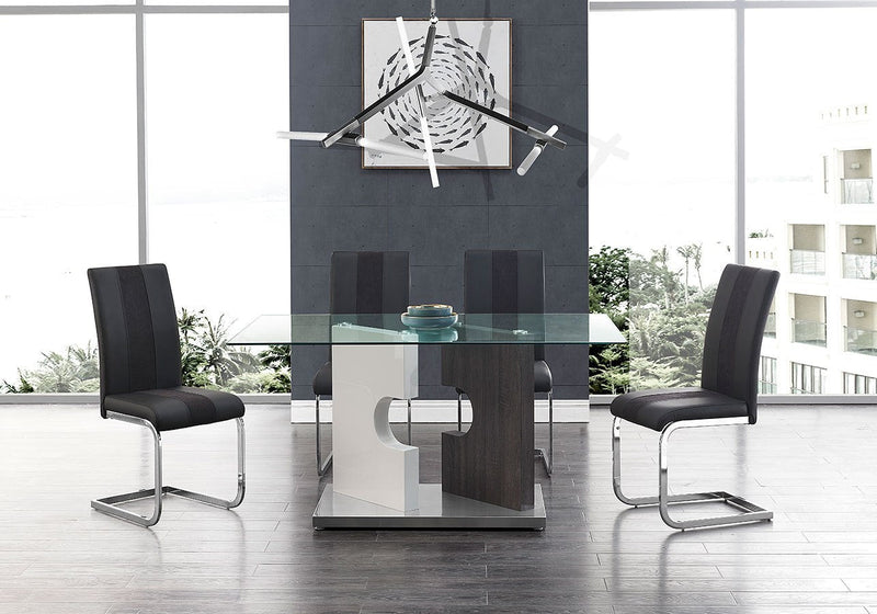 Hialeah Grey Dining Room Set - Gate FurnitureDining Room Set