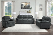 Holleman Dark Gray Living Room Set - Gate FurnitureLiving Room Set
