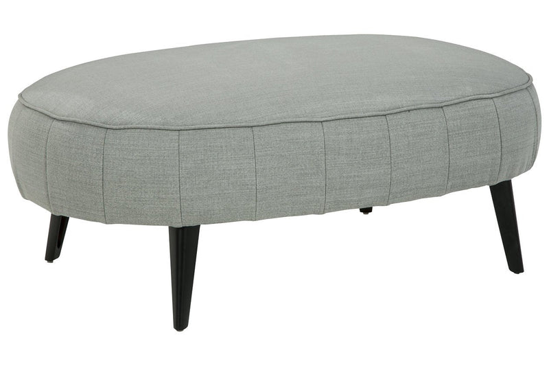 Hollyann Gray Oversized Accent Ottoman - Gate FurnitureOttoman
