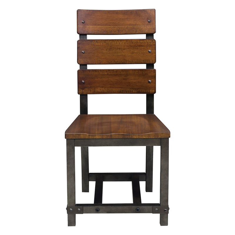 Holverson Rustic Brown Extendable Dining Set - Gate FurnitureDining Room Set