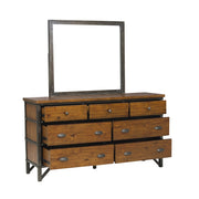 Holverson Rustic Brown Platform Bedroom Set - Gate FurnitureBedroom Set
