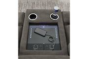 Hoopster Gunmetal 6 - Piece Power Reclining Sectional - Gate FurniturePower Reclining Sectional