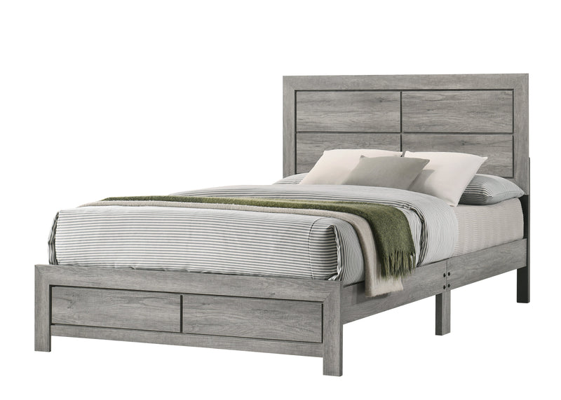 Hopkins Driftwood Platform Bedroom Set - Gate FurnitureBedroom Set