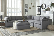 Howerton Gray 5 - Piece Modular Sectional - Gate FurnitureSectional