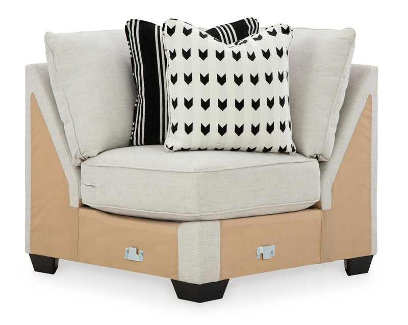 Huntsworth Dove Gray 4 - Piece RAF Chaise Sectional - Gate FurnitureSectional