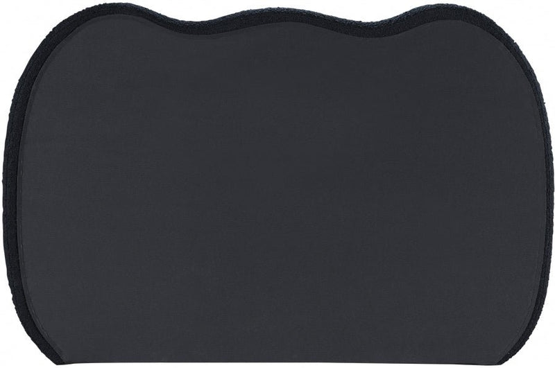 Hyde Boucle Fabric Twin Bed (3 Boxes) Black - Gate FurnitureTwin Bed