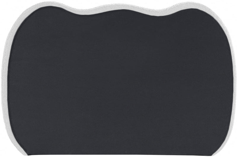 Hyde Boucle Fabric Twin Bed (3 Boxes) Cream - Gate FurnitureTwin Bed