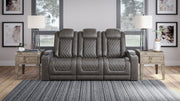 Hyllmont Gray Power Reclining Living Room Set - Gate FurnitureLiving Room Set