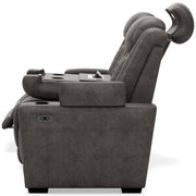 Hyllmont Gray Power Reclining Living Room Set - Gate FurnitureLiving Room Set