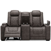 HyllMont Gray Power Reclining Living Room Set - Gate FurniturePower Reclining Living Room Set