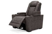 HyllMont Gray Recliner - Gate FurnitureRecliner