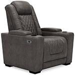 HyllMont Gray Recliner - Gate FurnitureRecliner
