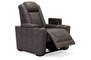 HyllMont Gray Recliner - Gate FurnitureRecliner