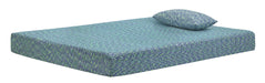 iKidz Blue Blue Twin Mattress and Pillow - M65811 - Gate Furniture