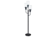 Jaak Bronze Finish Floor Lamp - Gate FurnitureFloor Lamps
