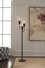 Jaak Bronze Finish Floor Lamp - Gate FurnitureFloor Lamps