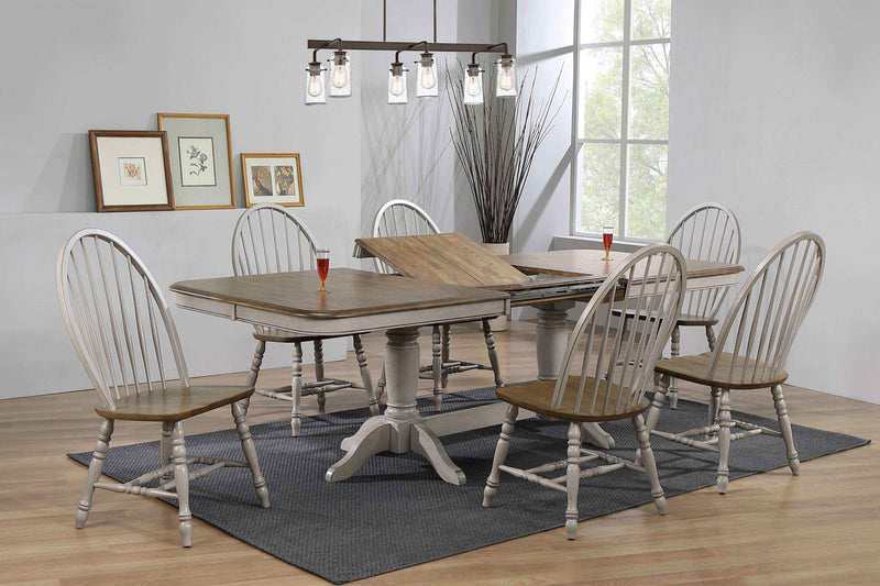 Jack Gray/Brown Dining Room Set - Gate FurnitureDining Room Set