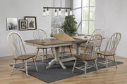 Jack Gray/Brown Keyhole Dining Room Set - Gate FurnitureDining Room Set
