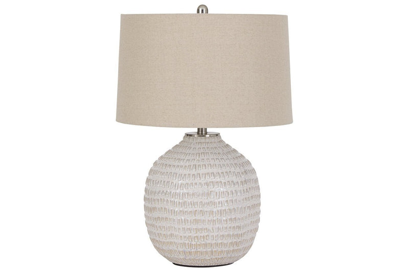 Jamon Beige Table Lamp - Gate FurnitureTable Lamp