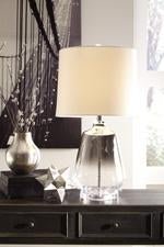 Jaslyn Silver Finish Table Lamp - Gate FurnitureTable Lamp