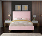 Jasmine Velvet Full Bed Pink - JasminePink-F