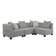 Jayilin Gray 4 - Piece Modular Sectional - Gate FurnitureSectional