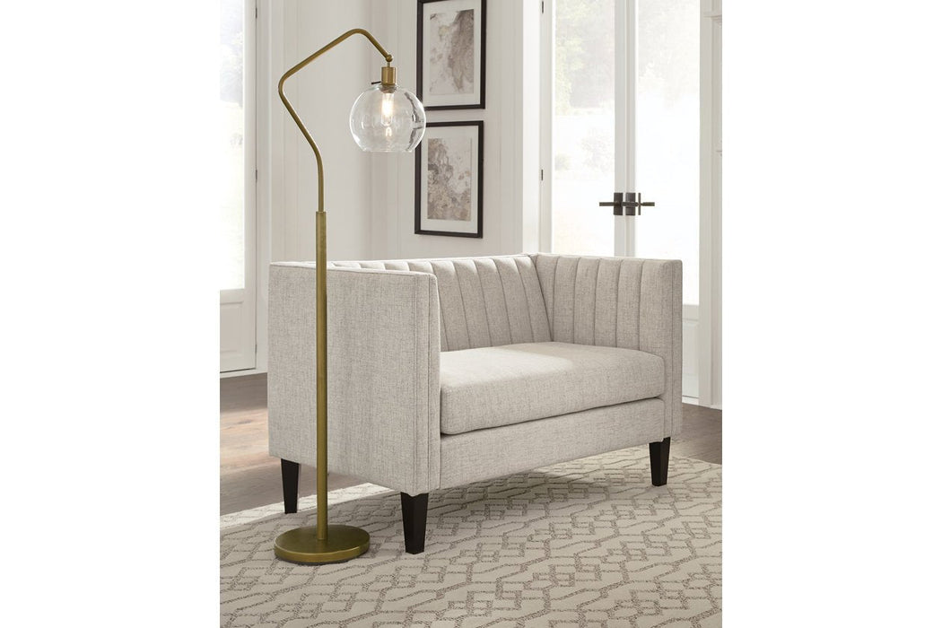 Jeanay Linen Accent Bench - A3000279 - Gate Furniture