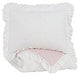 Jenalyn White/Light Pink Twin Comforter Set - Q712001T - Gate Furniture