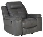 Jesolo Dark Gray Recliner - Gate FurnitureRecliner